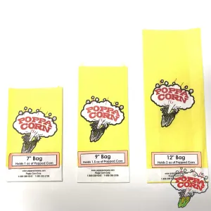 BAG009 - Medium 9" Paper Bags - 1.5 oz - 1000/Case